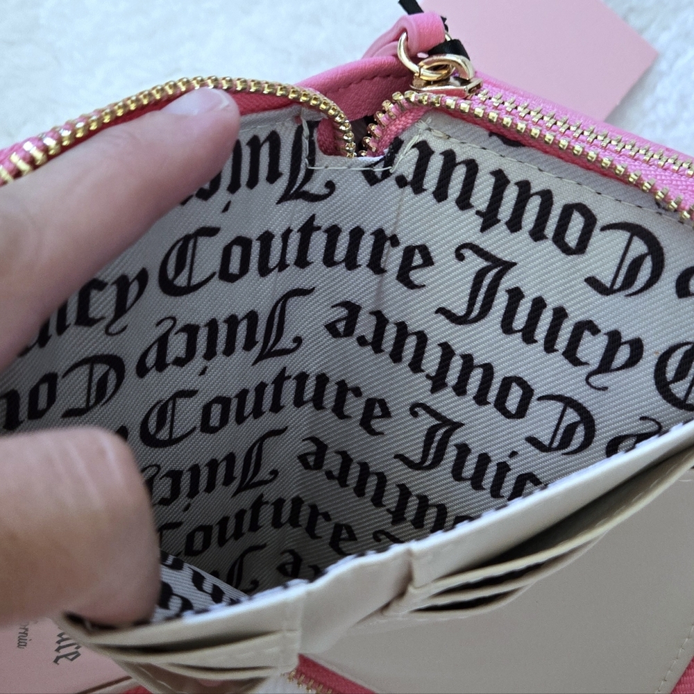 ✨️HP✨️ Juicy🍊 Couture "Wing It" Double✌️ Medium Zip Around Wallet - NWT - Picture 11 of 16